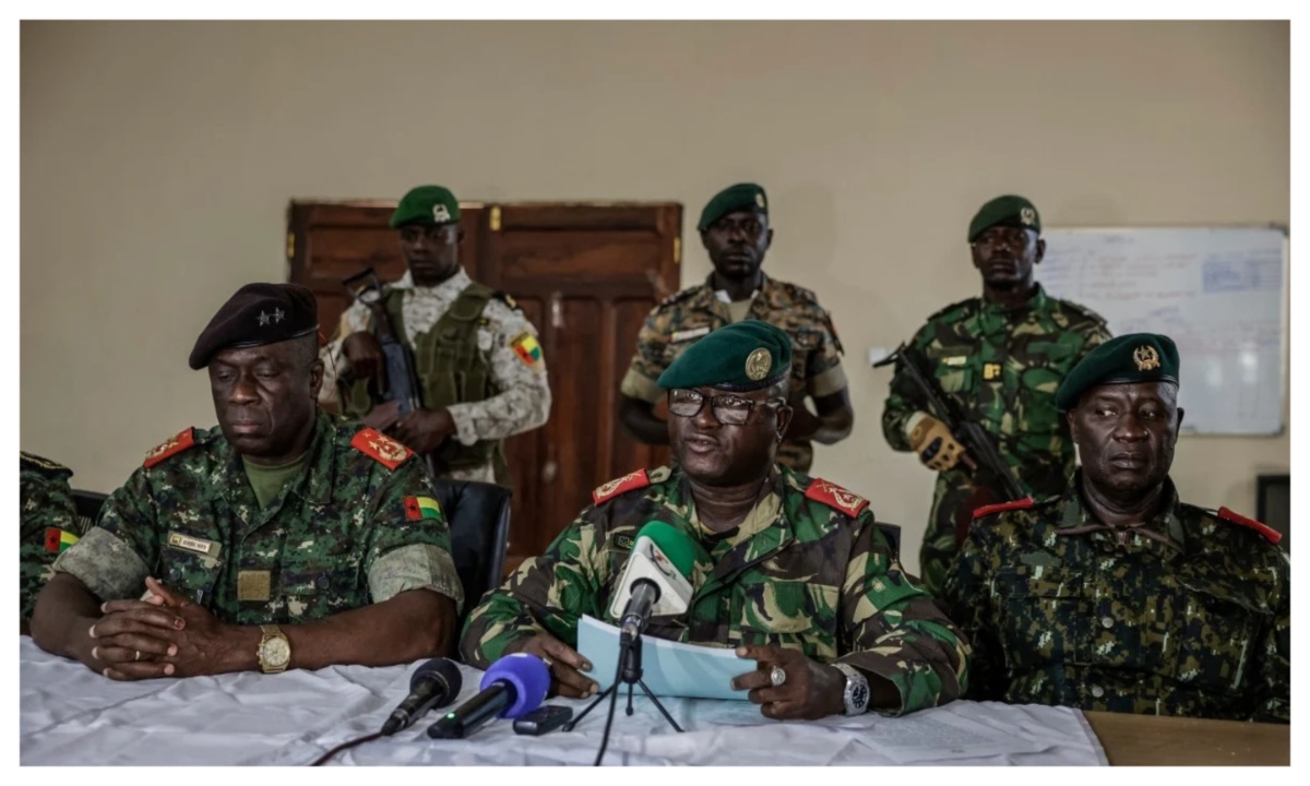 Military presence in Guinea-Bissau after the coup