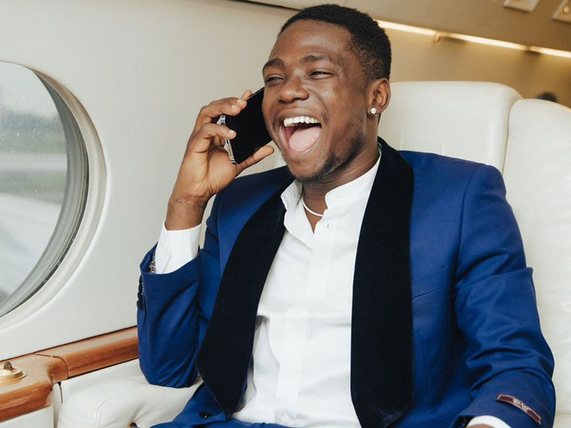 Shank Comics, the Nigerian skit maker, during a livestream discussion.