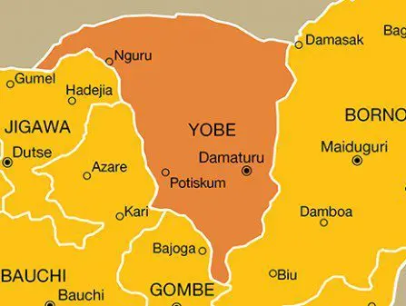Map of Yobe State