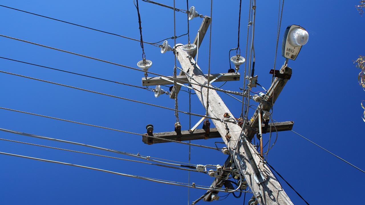 Electricity pole representing power supply issues in Nigeria