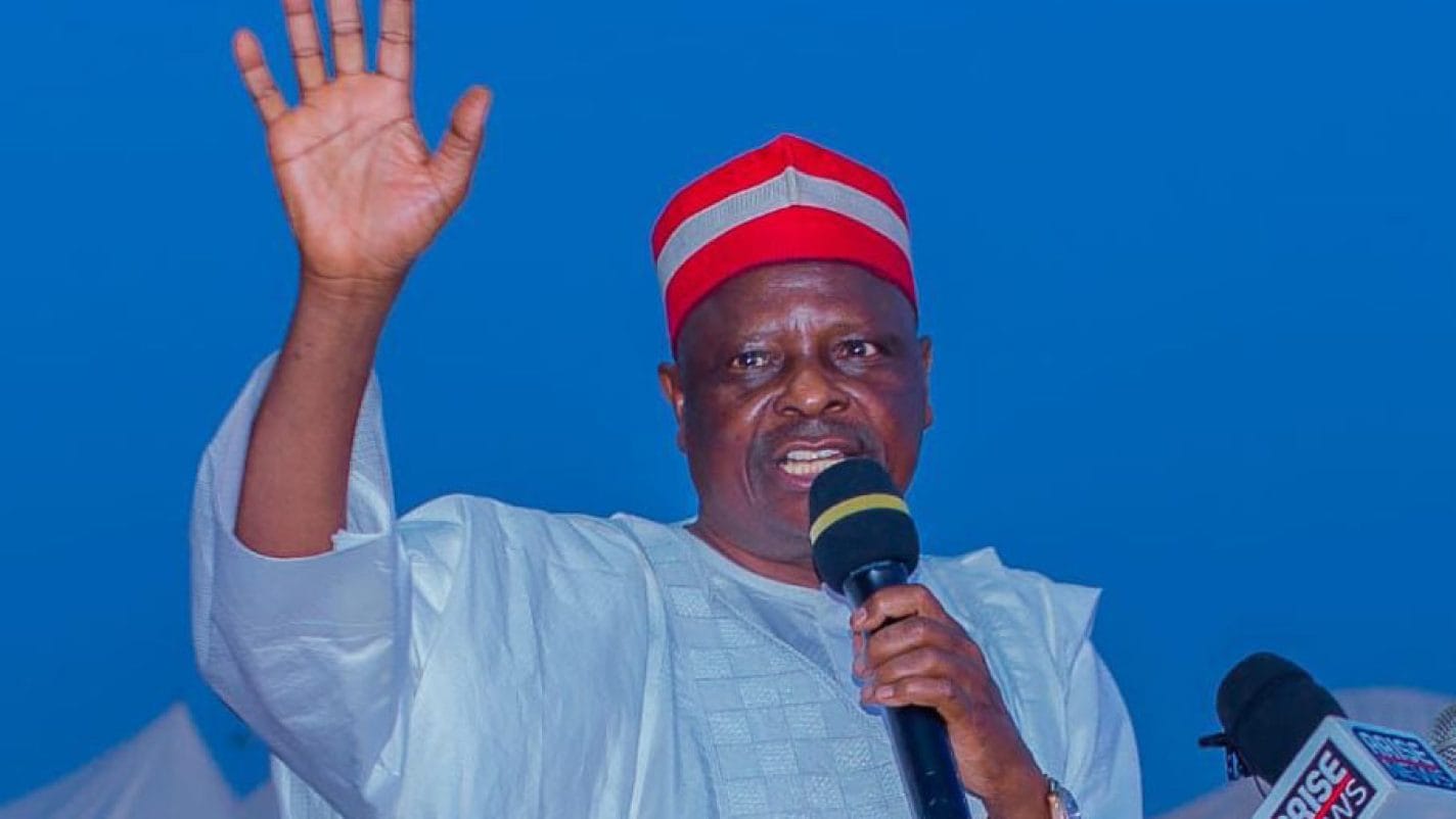Rabiu Musa Kwankwaso, leader of the Kwankwasiyya Movement.