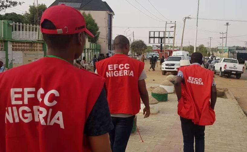 EFCC agents during an operation