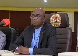 Governor Hyacinth Alia