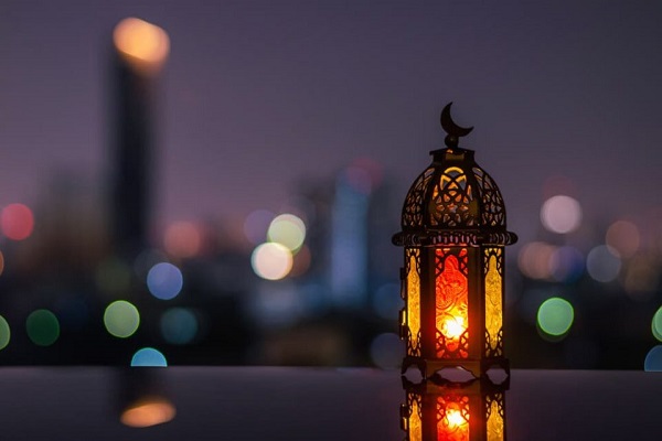 A decorative lantern symbolizing Ramadan