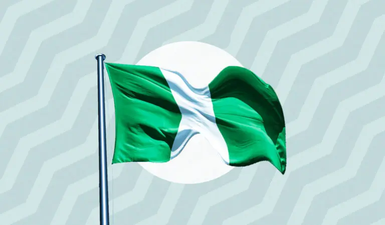 Image of the Nigerian flag