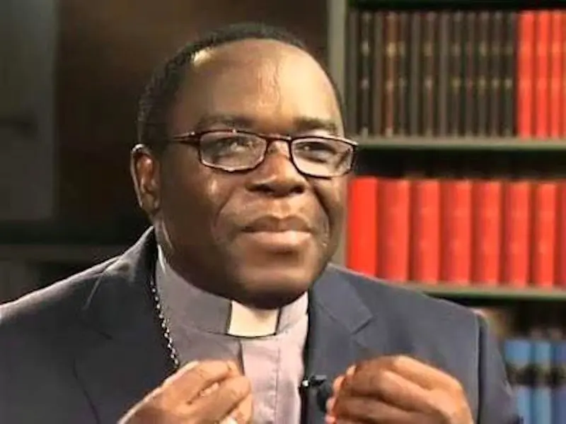 Bishop Kukah at the lecture