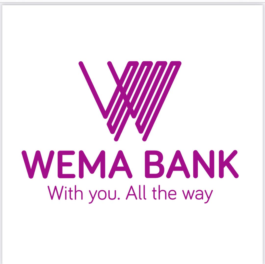 Wema Bank branding on display