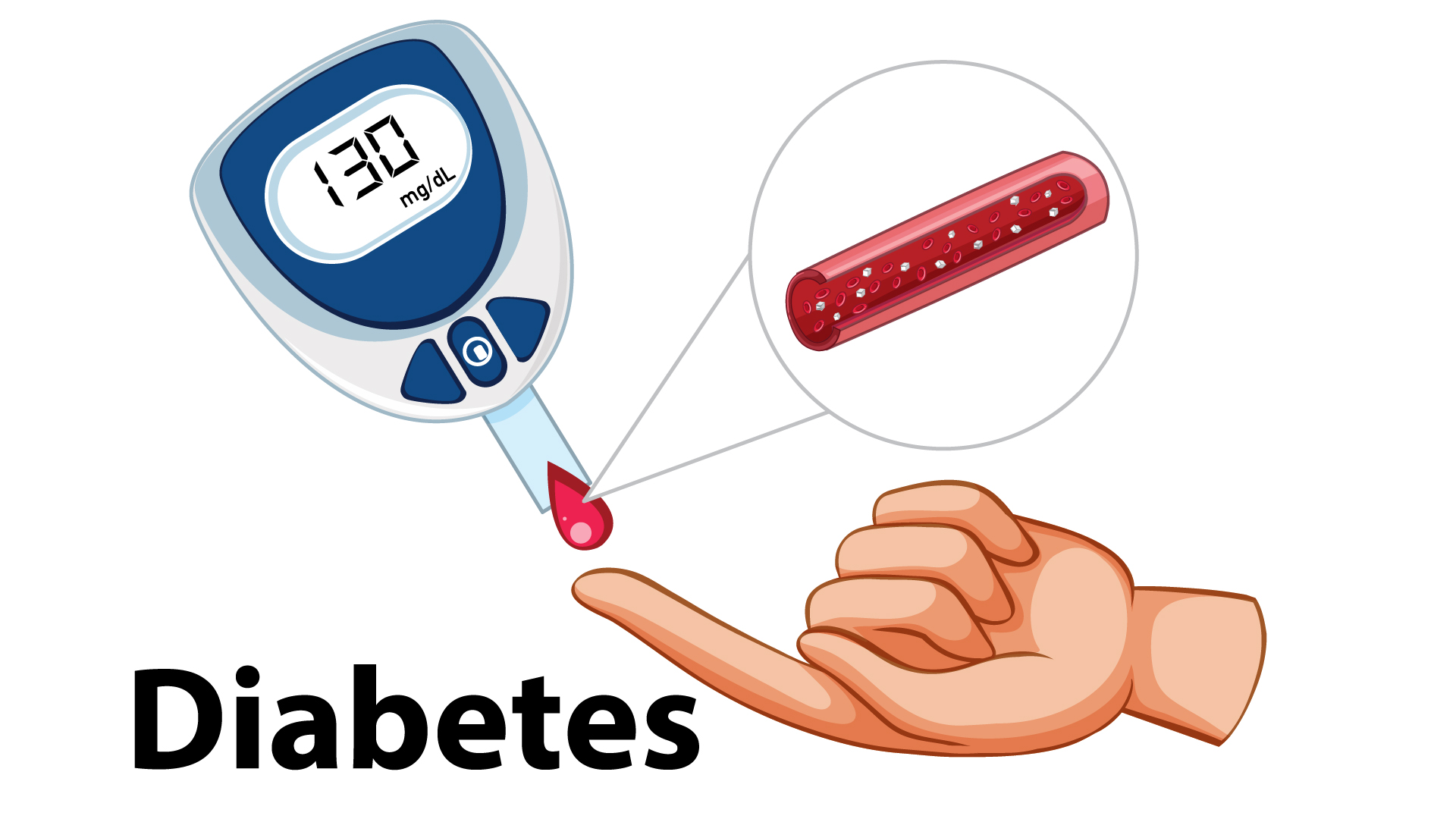 An image representing diabetes awareness or medical research.