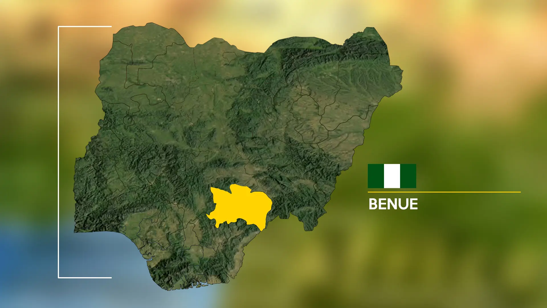 Image depicting the aftermath of the attacks in Benue LGA
