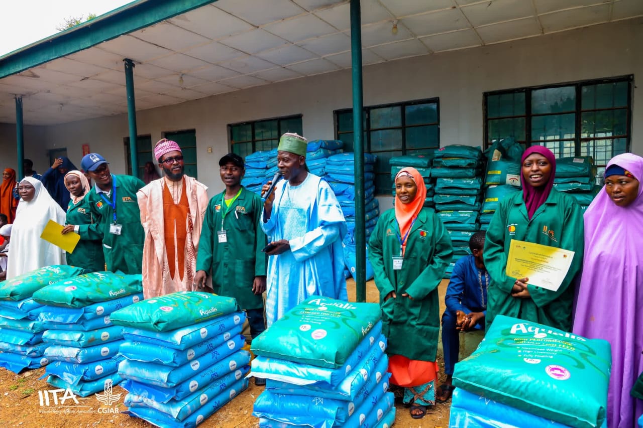 Youth engagement event organized by IITA and Mastercard Foundation