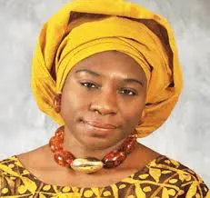 Iyabo Obasanjo, daughter of former President Olusegun Obasanjo, during her political comeback announcement.