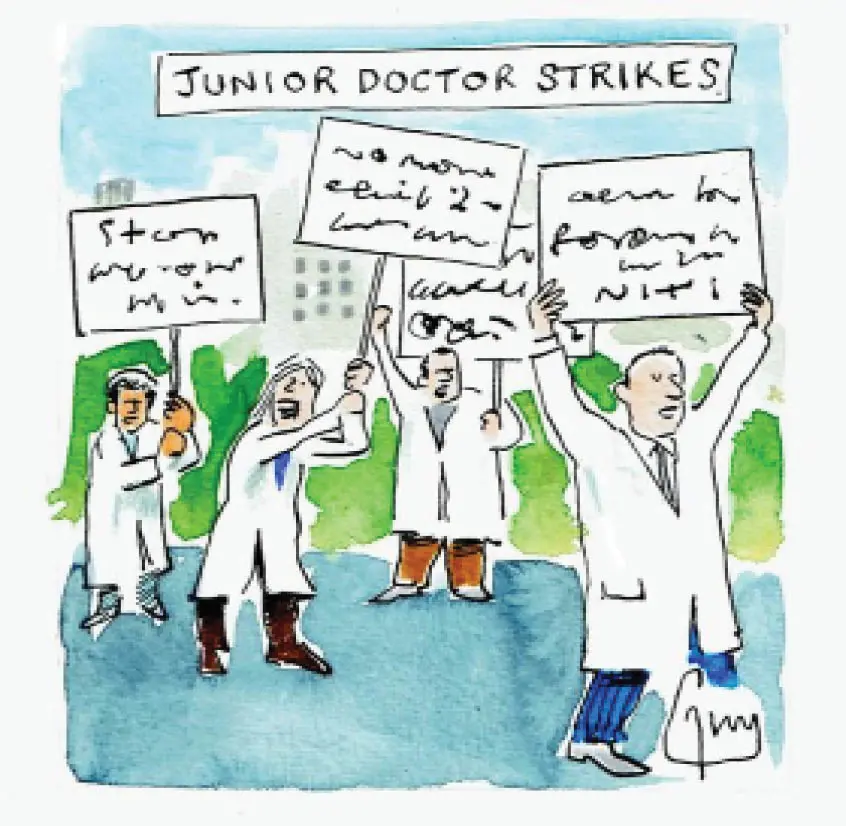 An illustration depicting Nigeria's healthcare challenges, relevant to the themes of governance and ethics discussed in the book.