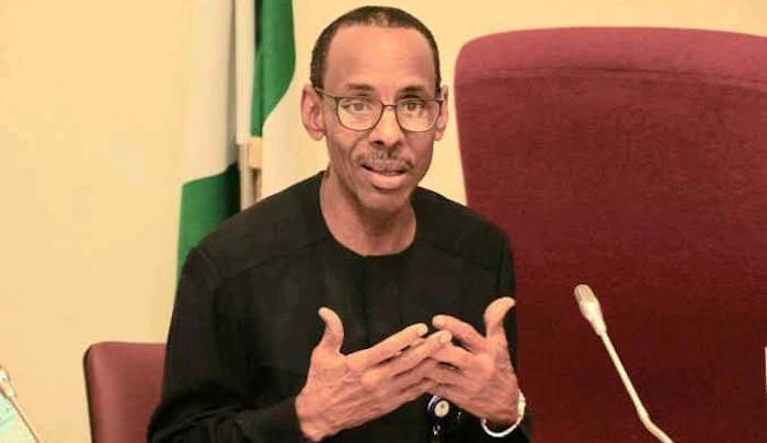 Hakeem Baba-Ahmed speaks during an interview