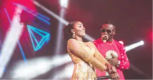 Simi performing at Simi Live in Lagos concert