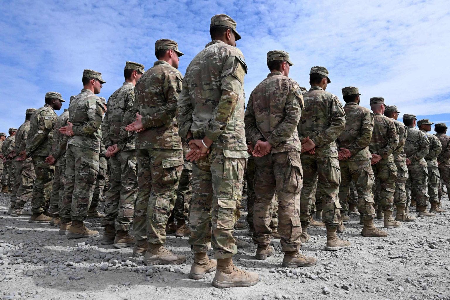 File photo of US military personnel or equipment