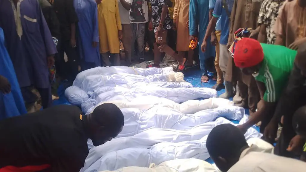 Image showing the mining site in Plateau State where the gas leak occurred.