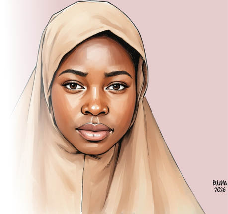 Depiction of Walida Abdulhadi Ibrahim, the subject of the abduction case