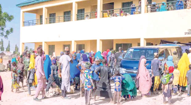 Image depicting the unrest in Alkaleri due to banditry activities