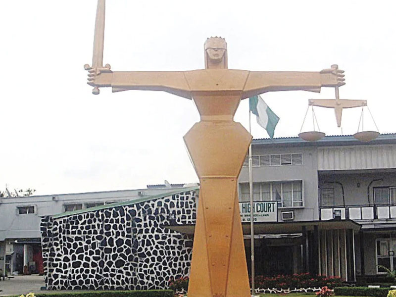 Exterior view of the Federal High Court in Lagos