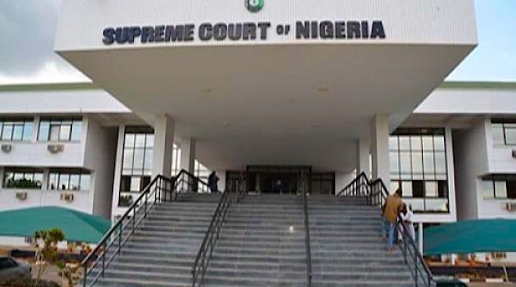 Exterior view of the Supreme Court building in Nigeria