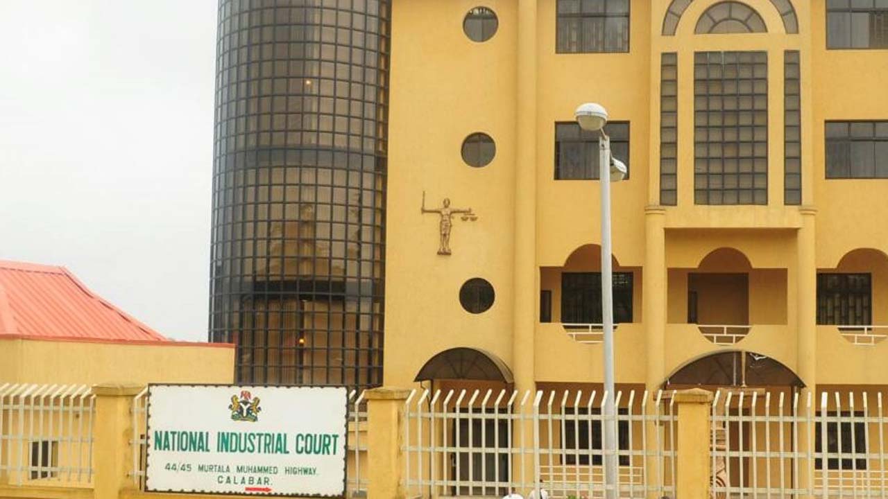 Exterior view of the National Industrial Court in Abuja