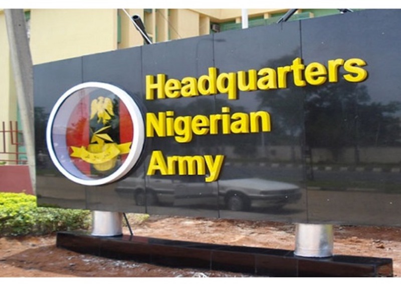 Image of the Defense Headquarters, symbolizing the Nigerian Army's commitment to security.