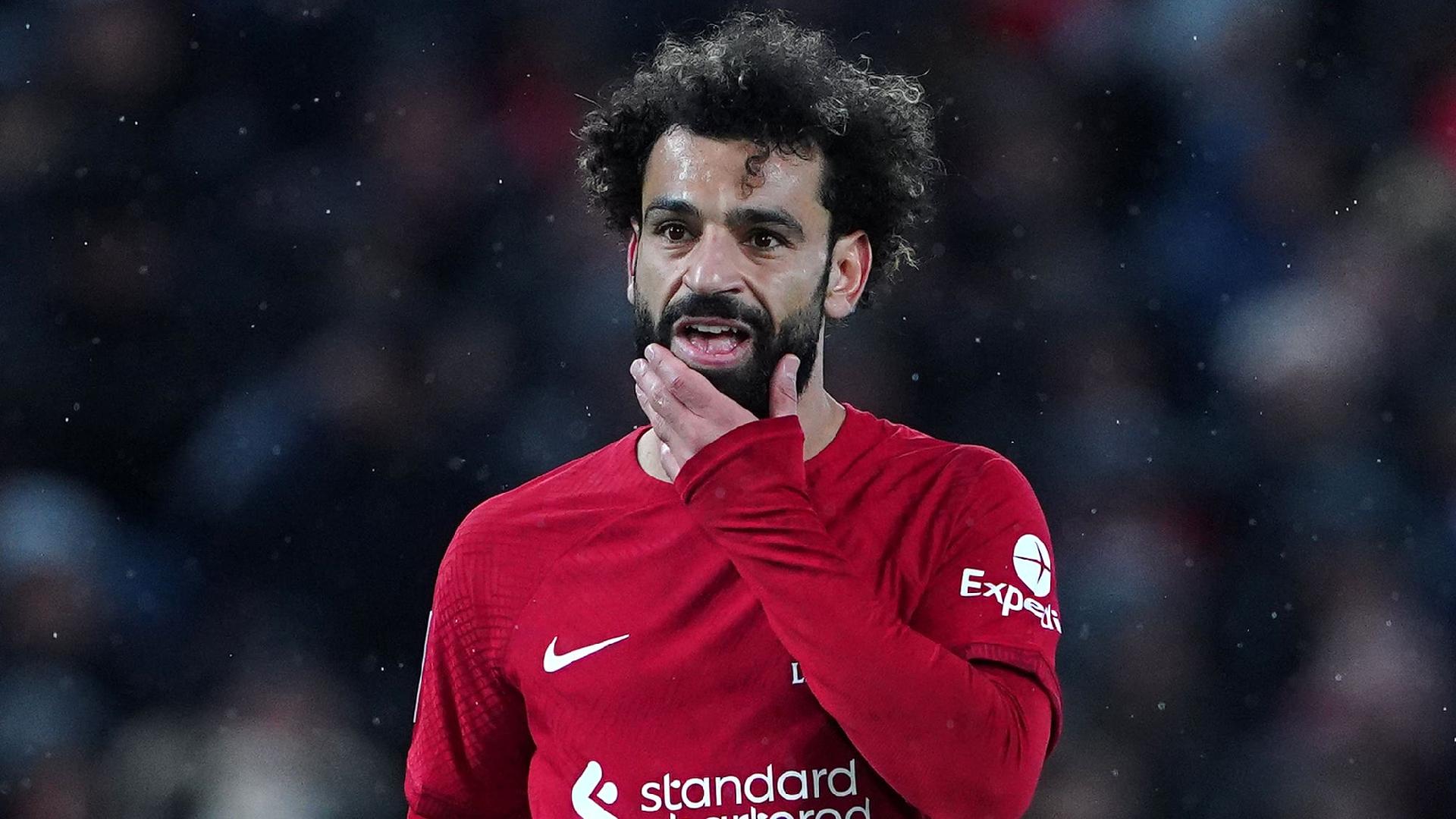 Mohamed Salah during a match