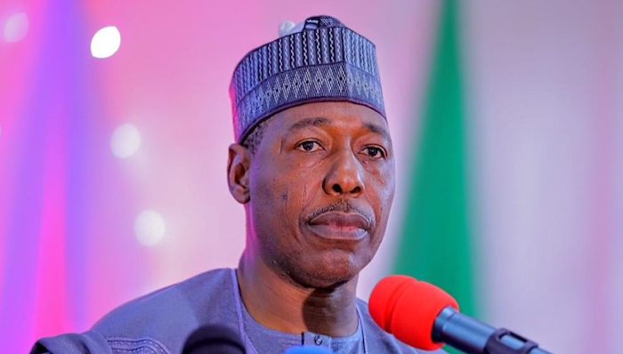 Governor Babagana Zulum of Borno State