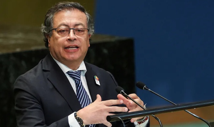 Colombian President Gustavo Petro
