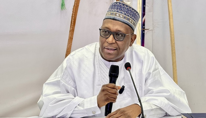 Minister of Health Mohammed Pate during a budget defense session