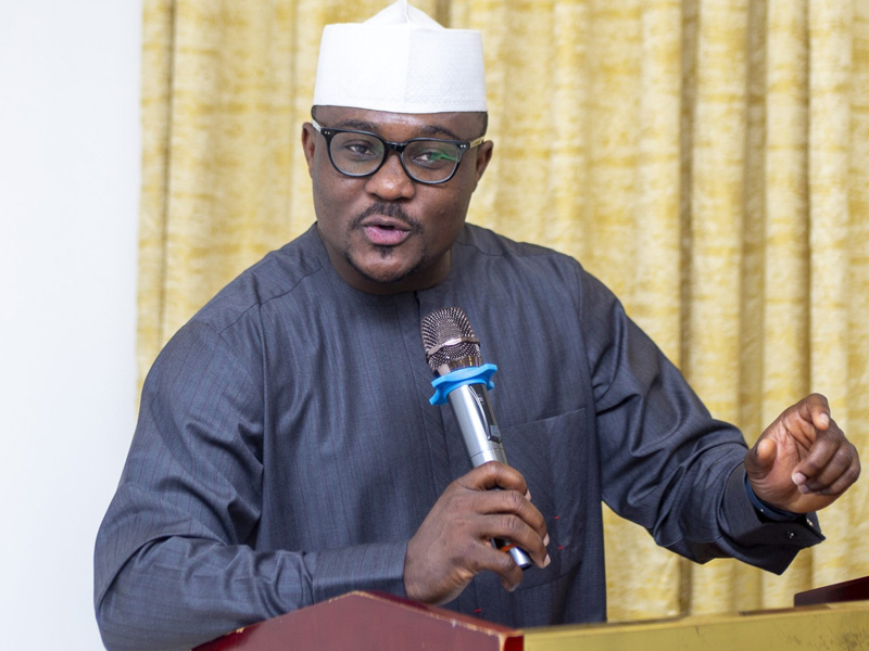 Dr. Rabiu Olowo, Executive Secretary/CEO of FRC delivering a keynote speech