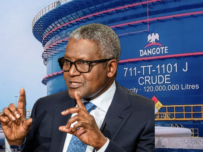 Aliko Dangote at the Enugu International Trade Fair
