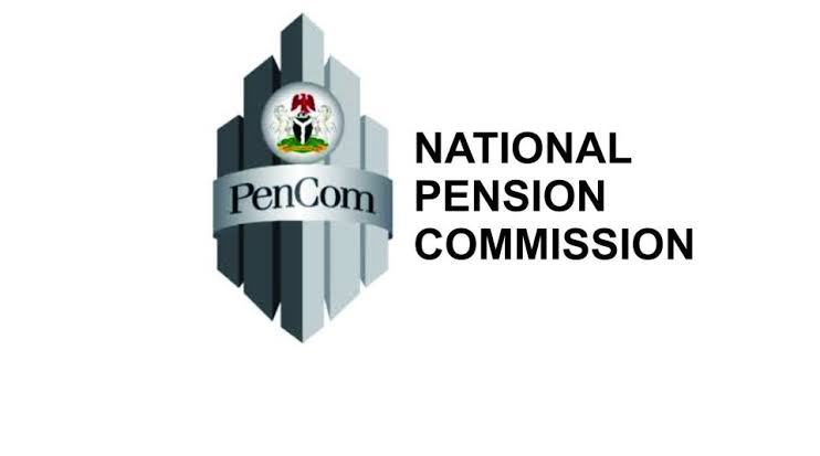 A file photo showing the logo of the National Pension Commission (PenCom) or related graphics, possibly implying pension matters.