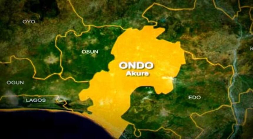 Map of Ondo State