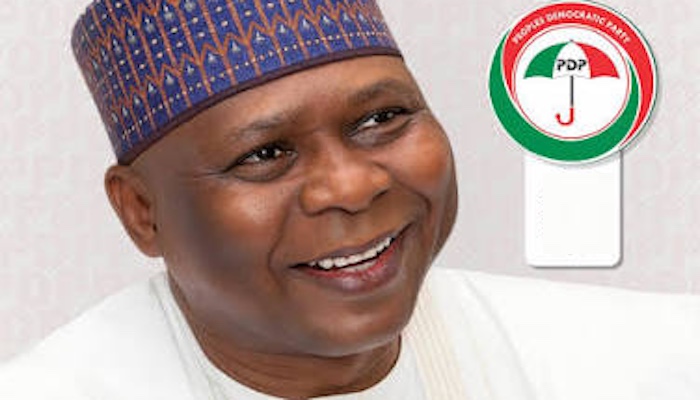 Senator Tanimu Turaki, SAN, identified as a factional PDP Chairman.