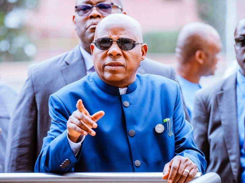 Vice President Kashim Shettima speaking at an event