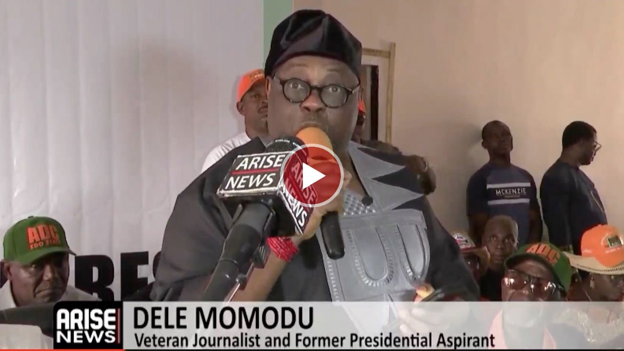 Dele Momodu during his ADC membership declaration.