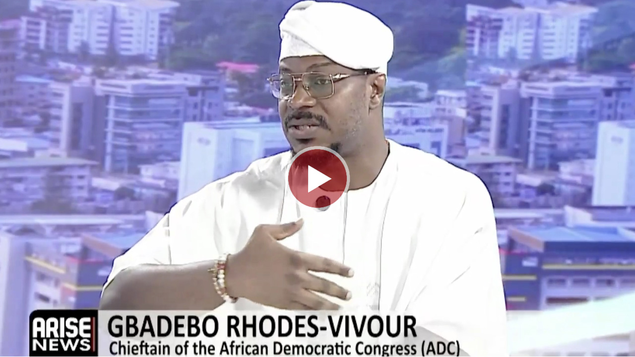Gbadebo Rhodes-Vivour during an interview about housing issues