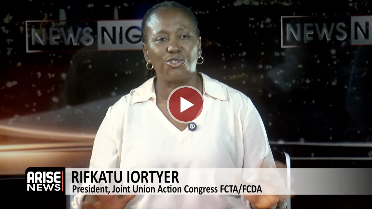 Rifkatu Iortyer during an interview