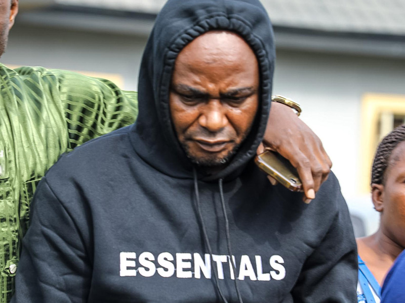 Image of Anthony Joshua's driver involved in the accident