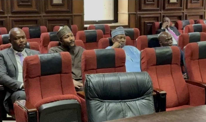 Abubakar Malami and his son Abdulaziz Malami