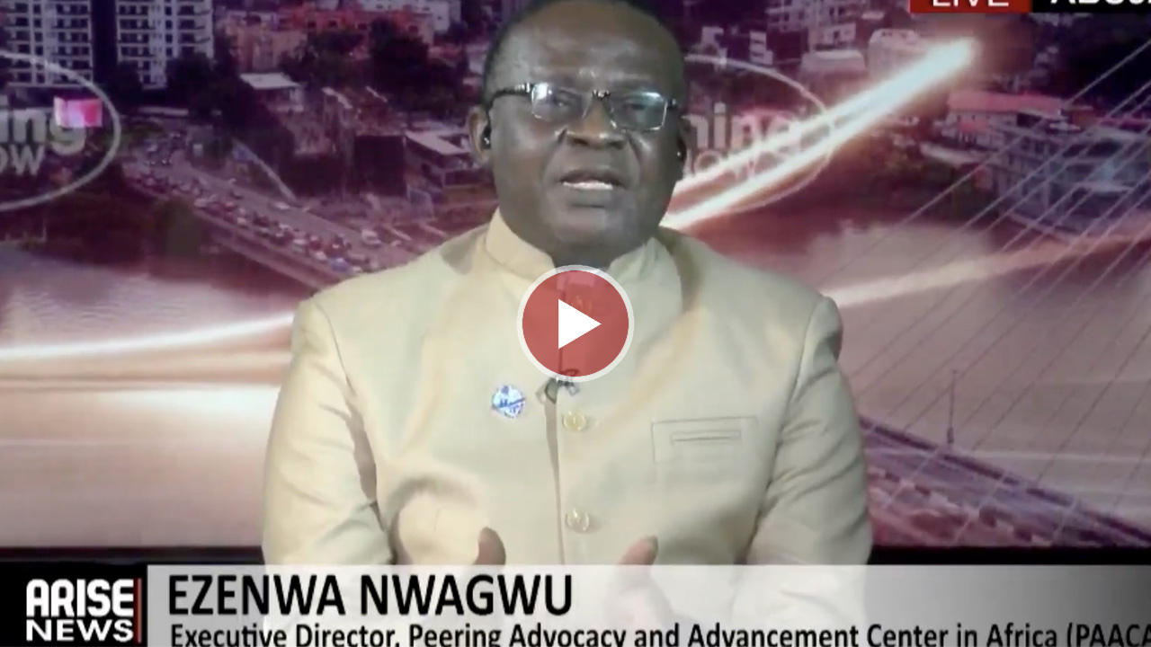 Ezenwa Nwagwu during the interview discussing electoral reforms