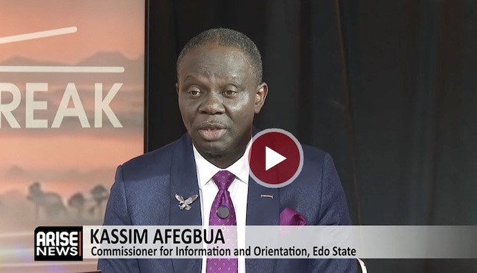 Kassim Afegbua, Edo State Commissioner for Information