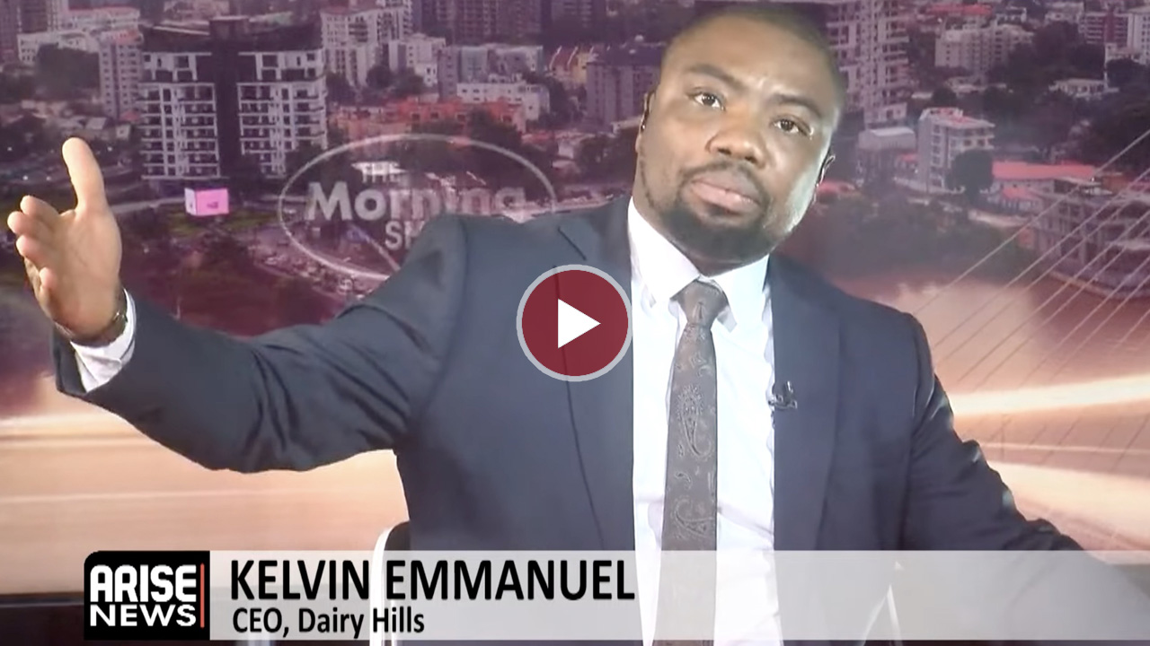 Kelvin Emmanuel speaking during an interview