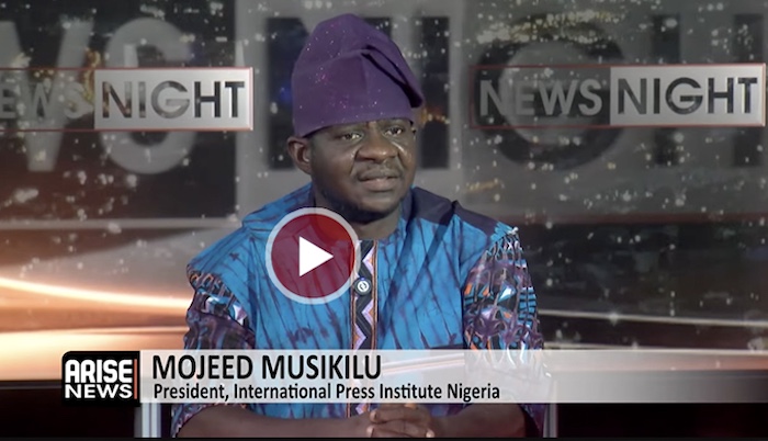 Musikilu Mojeed, President of the International Press Institute (IPI) Nigeria.