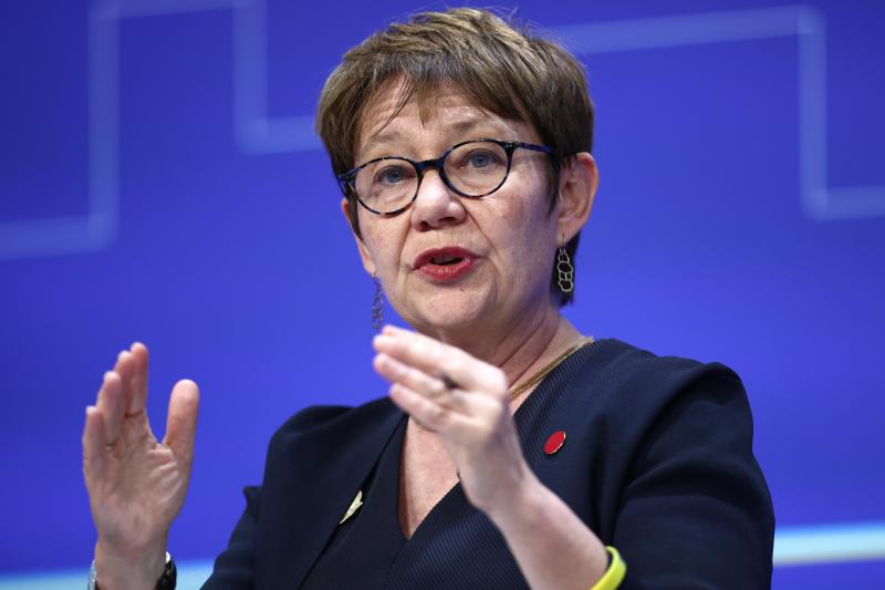 EBRD President Odile Renaud-Basso during her visit to Nigeria