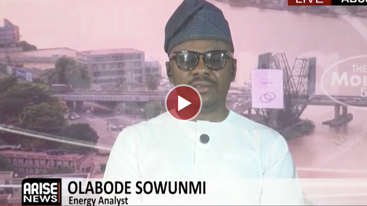 Olabode Sowunmi during the interview discussing local capacity in Nigeria's oil and gas sector.