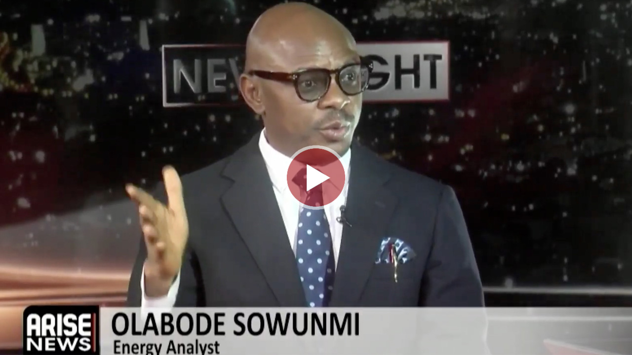 Olabode Sowunmi speaking at an event