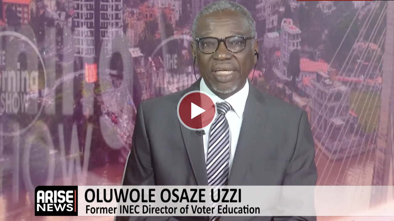 Oluwole Osaze-Uzzi discussing electoral concerns