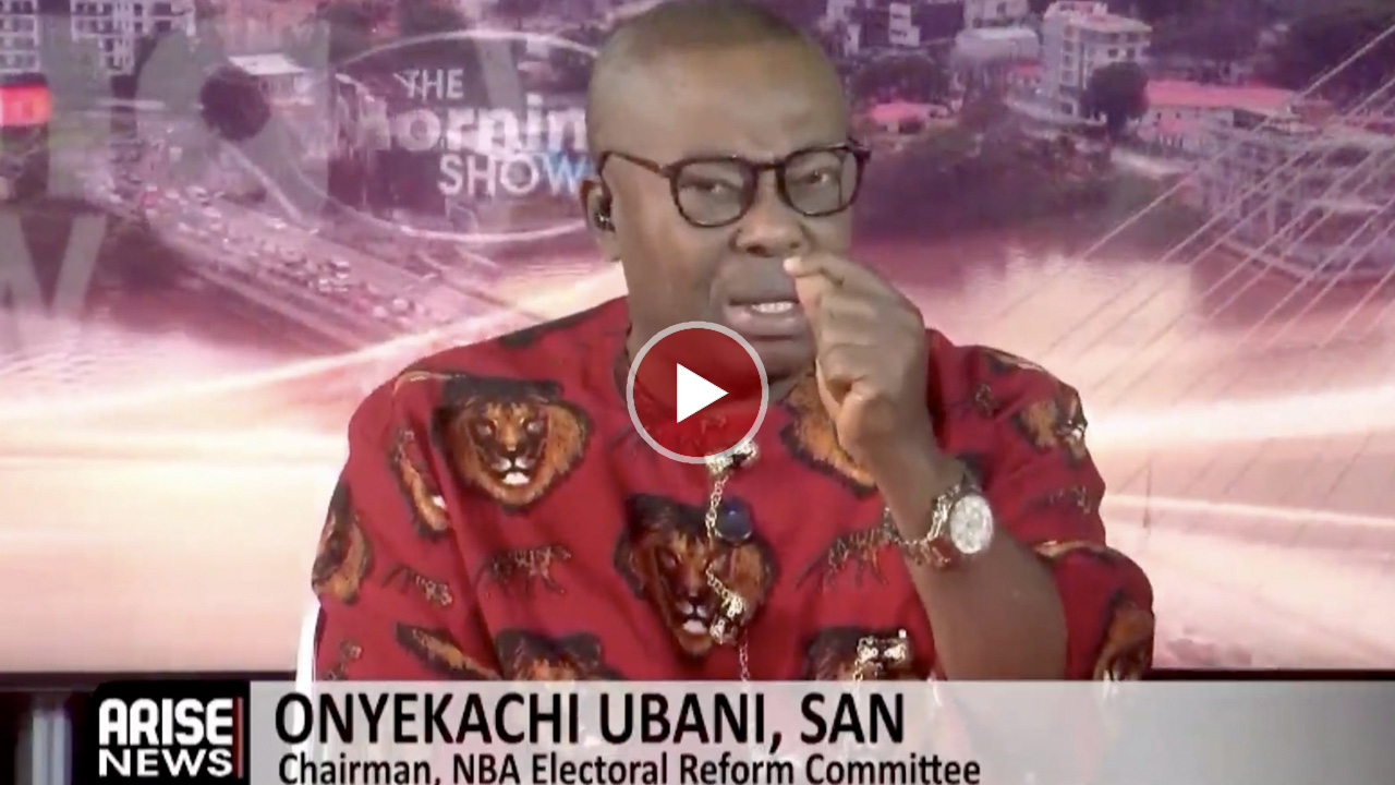 Onyekachi Ubani speaking during an interview